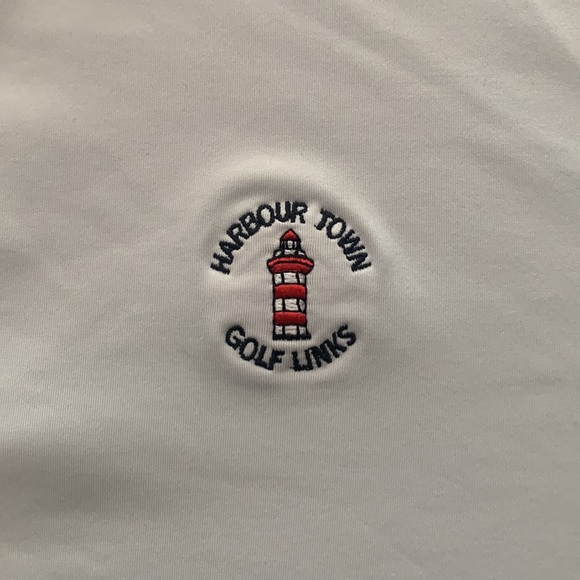 I have bundle pack of Peter Millar XL White is a Dri fit and Black is 100 cotton - Picture 3 of 9